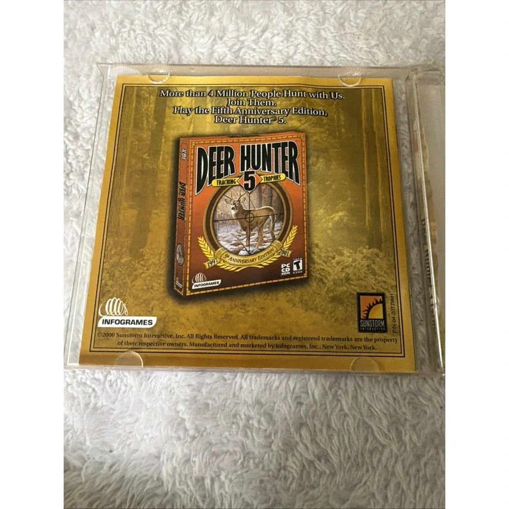 Deer Hunter 3 Gold PC CD ROM 2000 Hunting Game WizardWorks Infogrames